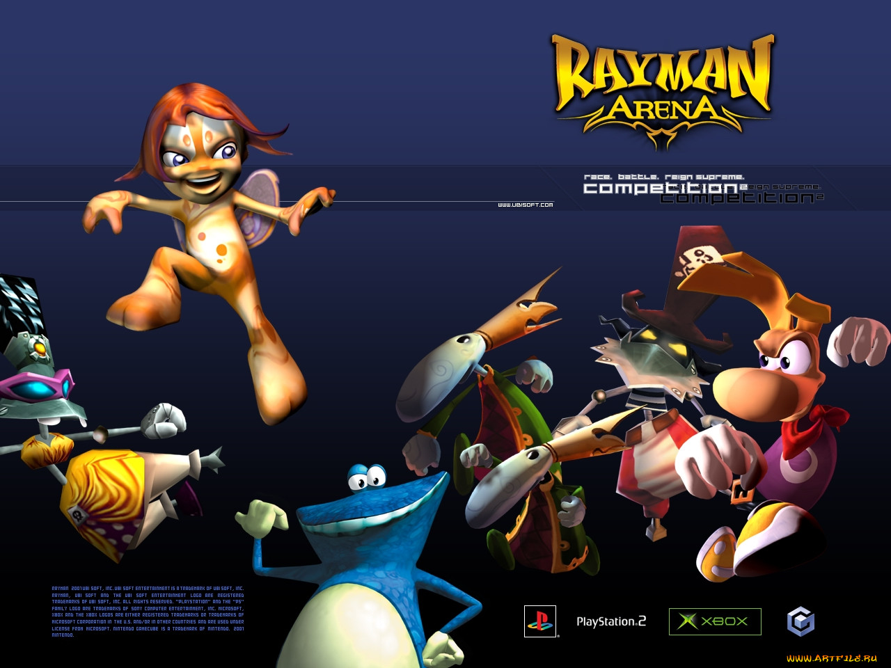 rayman, arena, , 